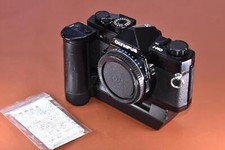 OLYMPUS OM-1 MD Black with refurbished OLYMPUS WINDER2 Body only