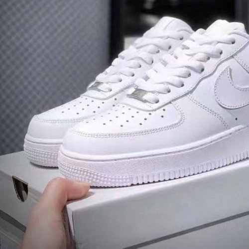 Mehrere Größen Trainer - Nike Air Force 1 Low '07 weiße Schuhe Unisex Neu - Bild 10 von 10