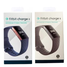 NEW Fitbit Charge 3 Fitness Activity Tracker Heart Rate Monitor Smartwatch FB409