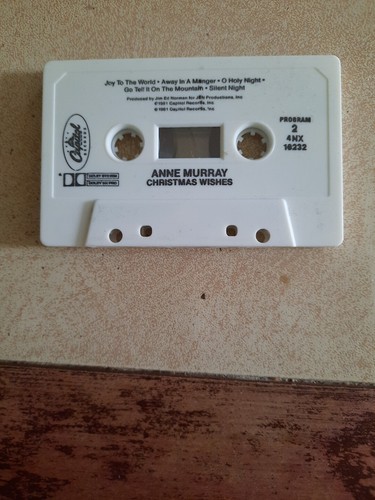 ANNE MURRAY. Christmas Wishes CASSETTE - Picture 3 of 5