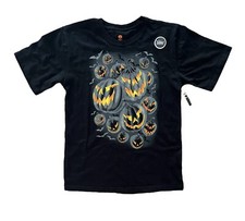 THE CHILDRENS PLACE Boys Size XXL 18 PUMPKIN  BATS HALLOWEEN T SHIRT
