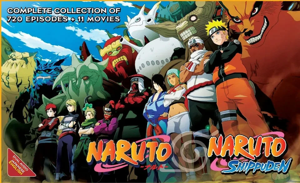 値下げ　NARUTO コンプリート DVD-BOX1 (1-26話) 海外版