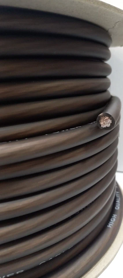 Cavo di Alimentazione Flessibile per Amplificatori 4AWG 21mm² Rosso o Nero - Imagen 4 de 4
