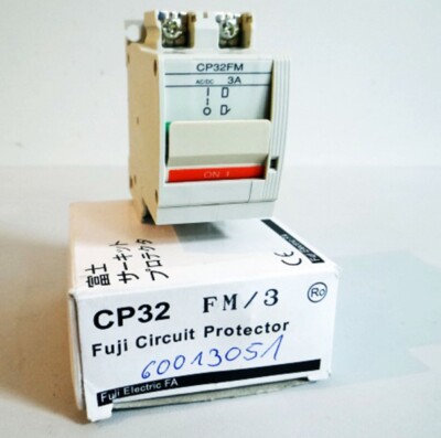 Fuji Electric FA CP32 FM/3 Circuit Protector -Unused/Original Box-
