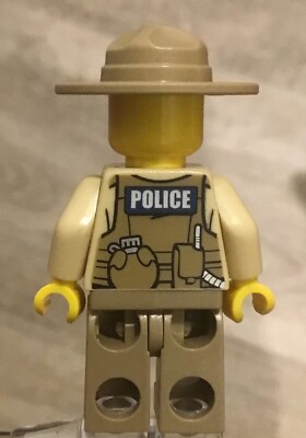 LEGO Police Officer State Trooper Highway Patrol Sheriff Agent 