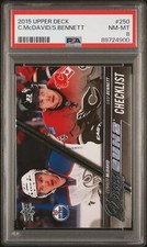 C.Mcdavid/S.Bennett 2015 Upper Deck Young Guns Checklist #250 Oilers /  Flames