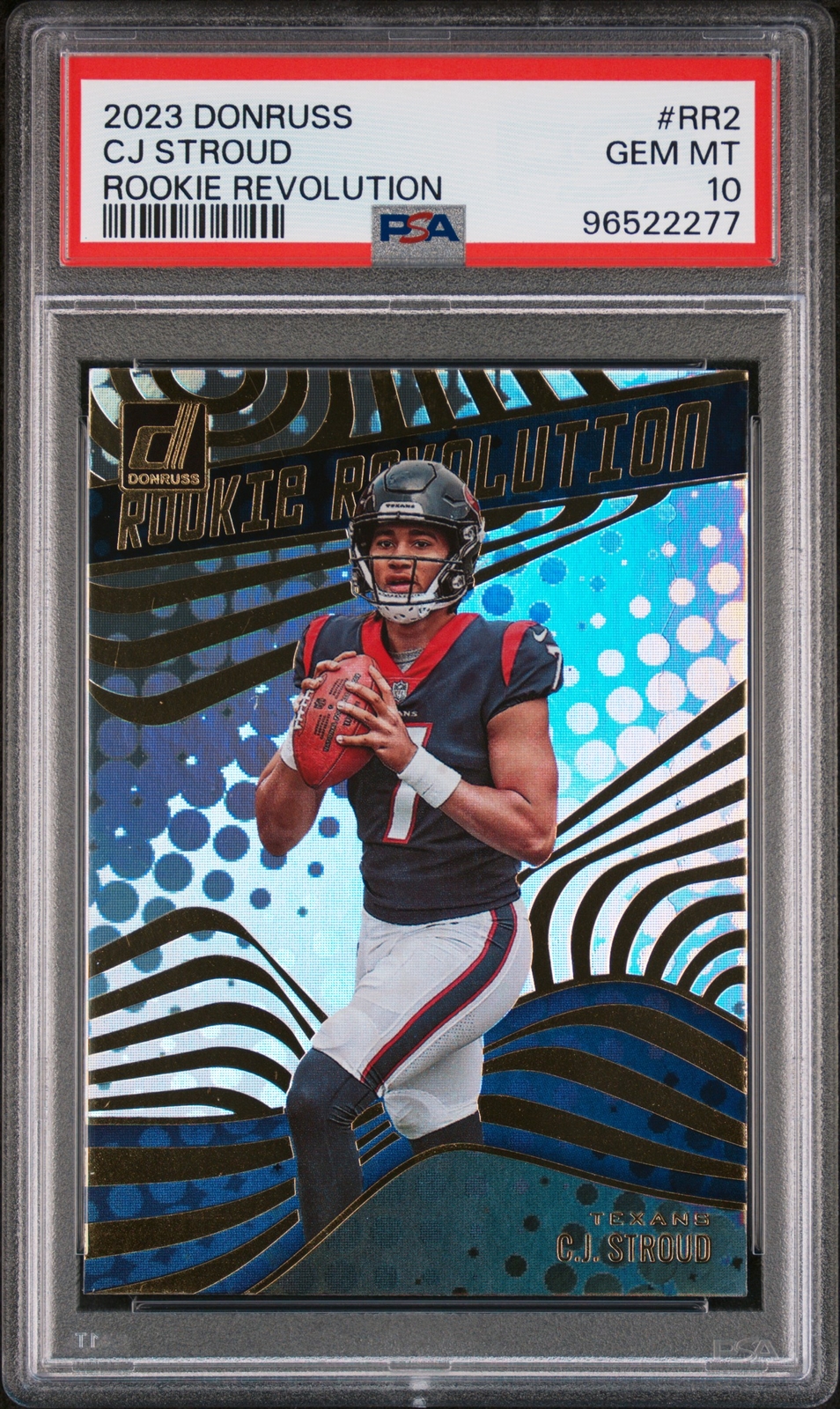 Cj Stroud 2023 Panini Donruss Rookie Revolution #RR2 PSA10