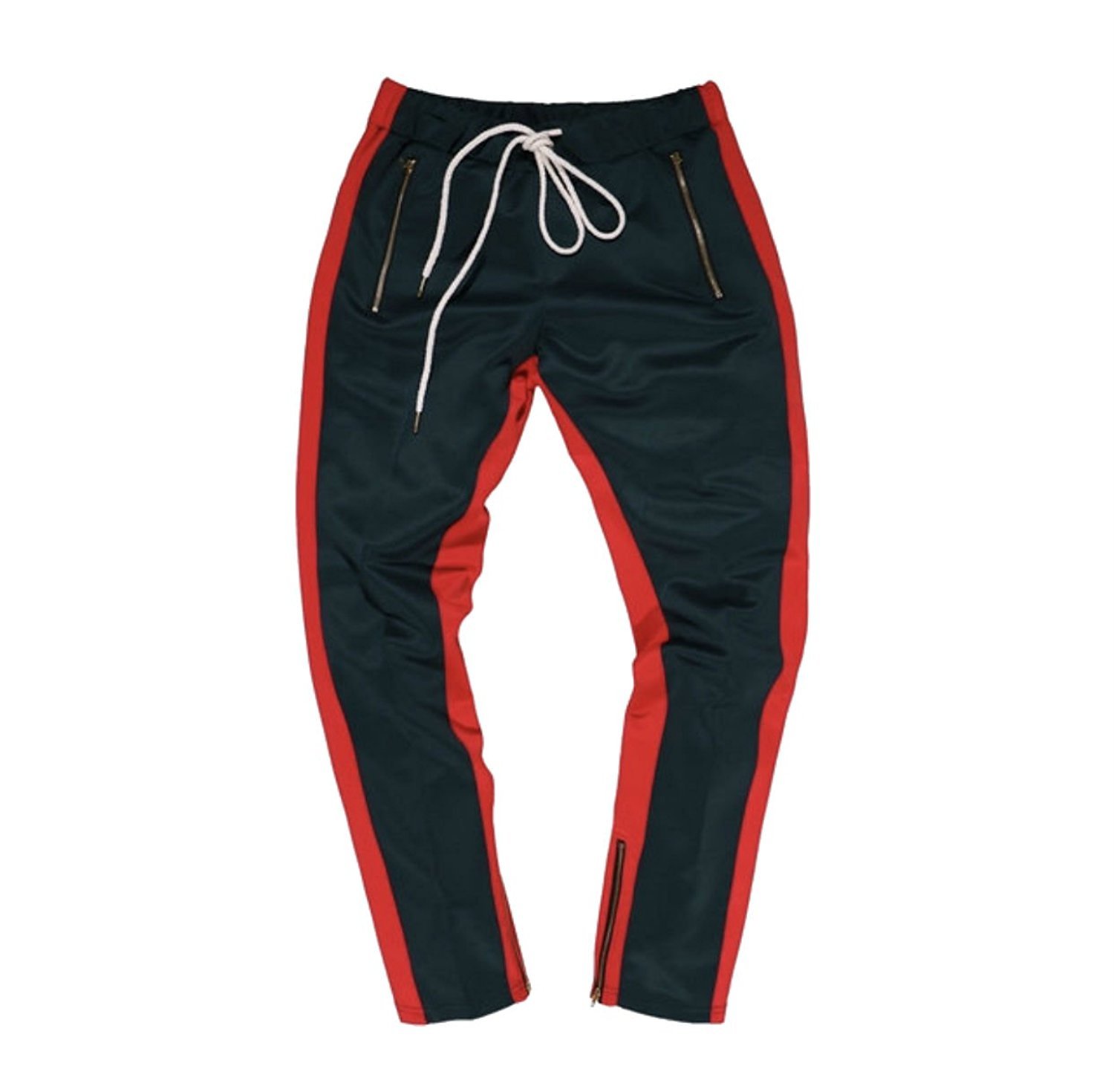 Smoke Rise Pine Green Red Tricot Joggers Smoke Rise Pine Green Red Tricot Joggers