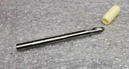 4.0MM .157" X 5/16" LOC X 2" OAL, .157 SHANK 2-FLUTE CARBIDE END MILL, 5 Pcs - Picture 2 of 2