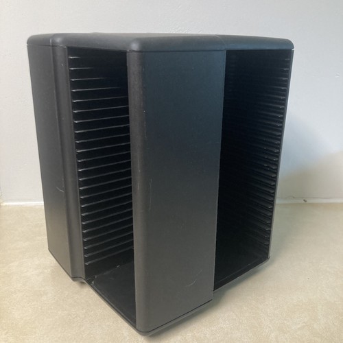 Laserline 100 CD Carousel Rotating Spinning Plastic Storage Tower Rack ...