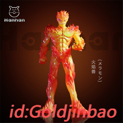 HanHan Studio Digimon Meramon Statue Resin Pre-order Painted H20cm