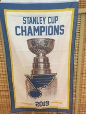 3' x 5' St. Louis Blues 2019 Stanley Cup Champions Banner