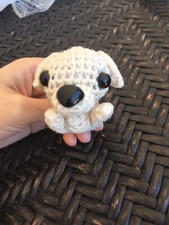 100 handmade Handcraft Crochet dog Doll Golden Retriever Perfect Gift