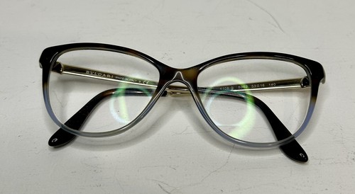 BVLGARI Frames 4108-B 5363 53 16 140 Tortoise Shell & Gold, For Lens Replacement - Picture 10 of 13