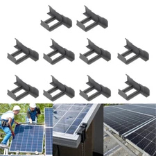 30-50mm Solar Panel Water Guide Mud Clips Photovoltaic Module Drainage Clamps