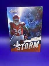 Skyy Moore 2022 Absolute By Storm Spectrum Orange 35/75 Chiefs Rookie
