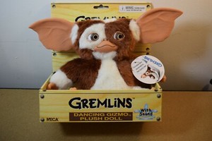 Neca GIZMO Gremlins DANCING & SINGING PLUSH Toy Mogwai Doll With SOUND Official | eBay