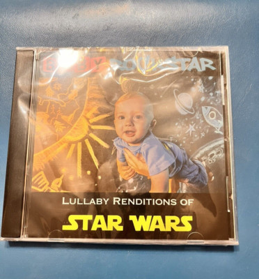 Star Wars: Lullaby Renditions by Baby Rockstar (CD, 2016) Sealed Reduced!