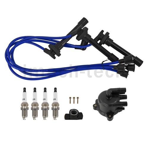Kit de cables de bujía de rotor de tapa de distribuidor para camión Honda Acty HA1 HA2 HA3 HA4 - Imagen 2 de 16