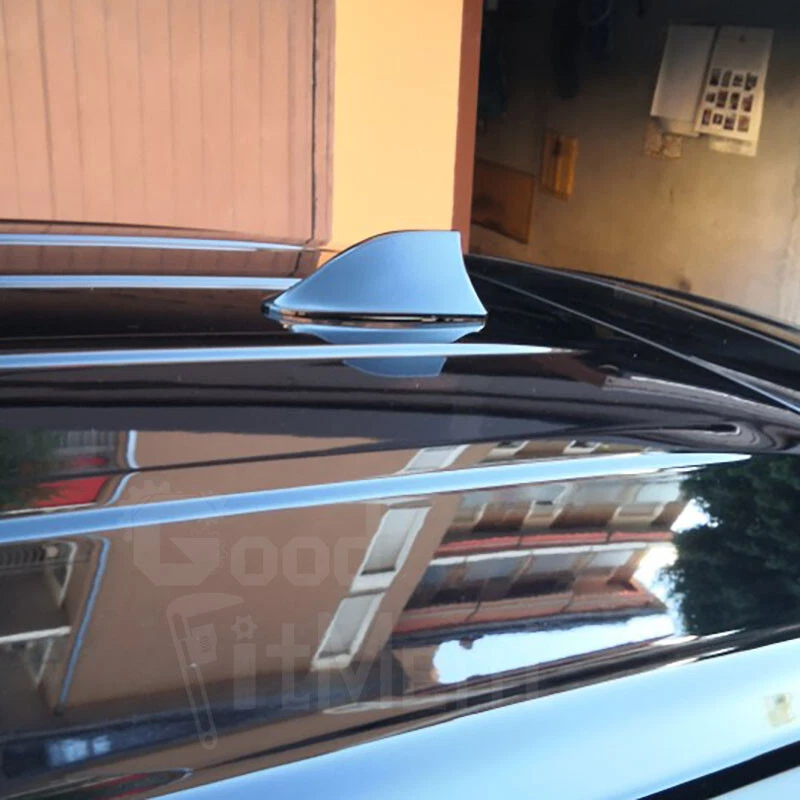 Cubierta de antena de aleta negra brillante radio AM/FM para Lexus IS250 350 F GS Foto 4 de 4