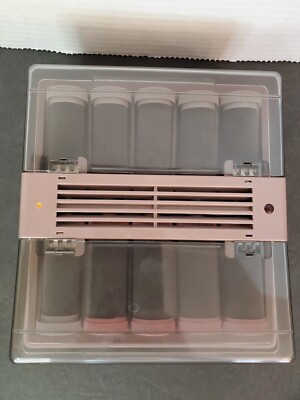 Vidal Sassoon Slimline Travel 10 Velvet Hot Rollers Curlers Clips- Dual  Voltage