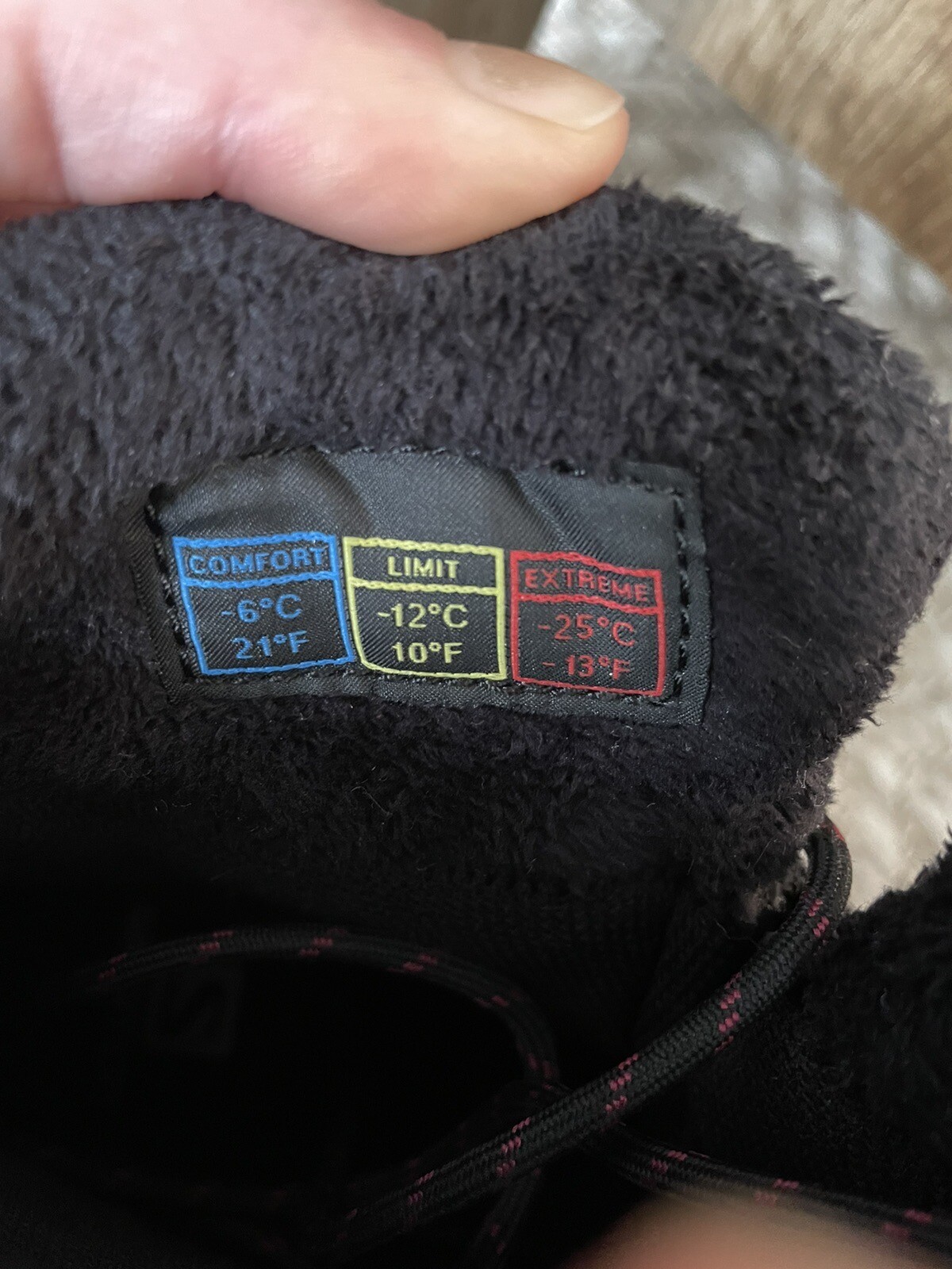 Salomon stivali da trekking invernali freddi da donna grigi taglia 6 5 nuovi senza etichette