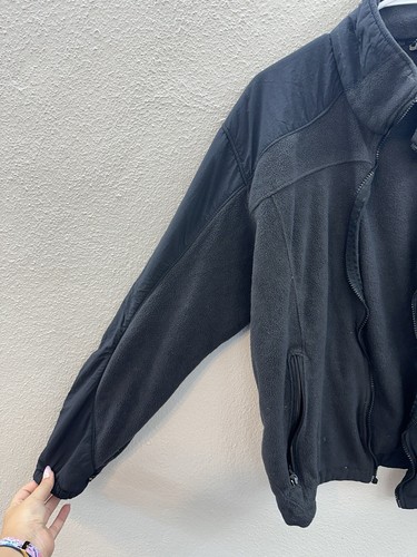 Columbia GRT Mens Jacket Size Large Black Fleece Zip Interchange - Picture 2 of 12