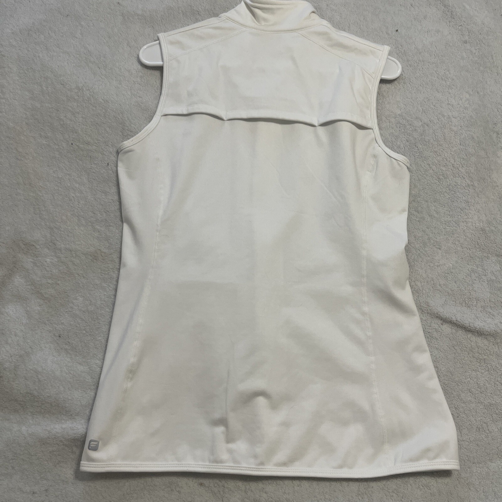 Fabletics Medium Vest White Full Zip Pockets Athl… - image 6