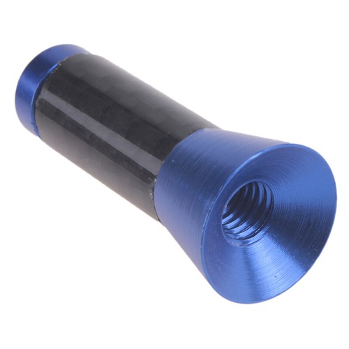 Universal 3.5cm Blue Car Auto Short Stubby Antenna Aerial AM/FM Mast+Screws O - Picture 3 of 6