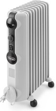 Radiatore Elettrico ad Olio De'Longhi TRRS0920 2000W Termosifone Con Ruote Stufa