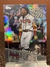 Ronald Acuna Jr Topps Series 1  #21GH-11  2021's Greatest Hits Atlanta Braves