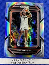 2023 #123 Kelsey Mitchell WNBA Panini Prizm Basketball Silver Prizm Fever