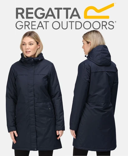 Ladies Womens Regatta Coat Jacket Parka Winter Outdoor Waterproof Windproof  NEW