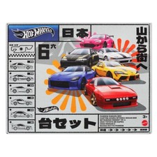 Hot Wheels 1:64 Japan Street Theme Multipack 6-Car Set, HWV46-979A