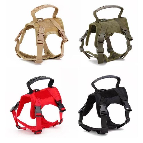 Tactical Cat Harness No-Pull Training Vest with Hook Reflective Panels Loop X❁UK - Picture 8 of 13