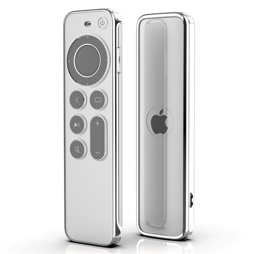 TPU Soft Case For Apple TV Remote Prevent Scratches Drop Protection Transparent - Picture 14 of 14