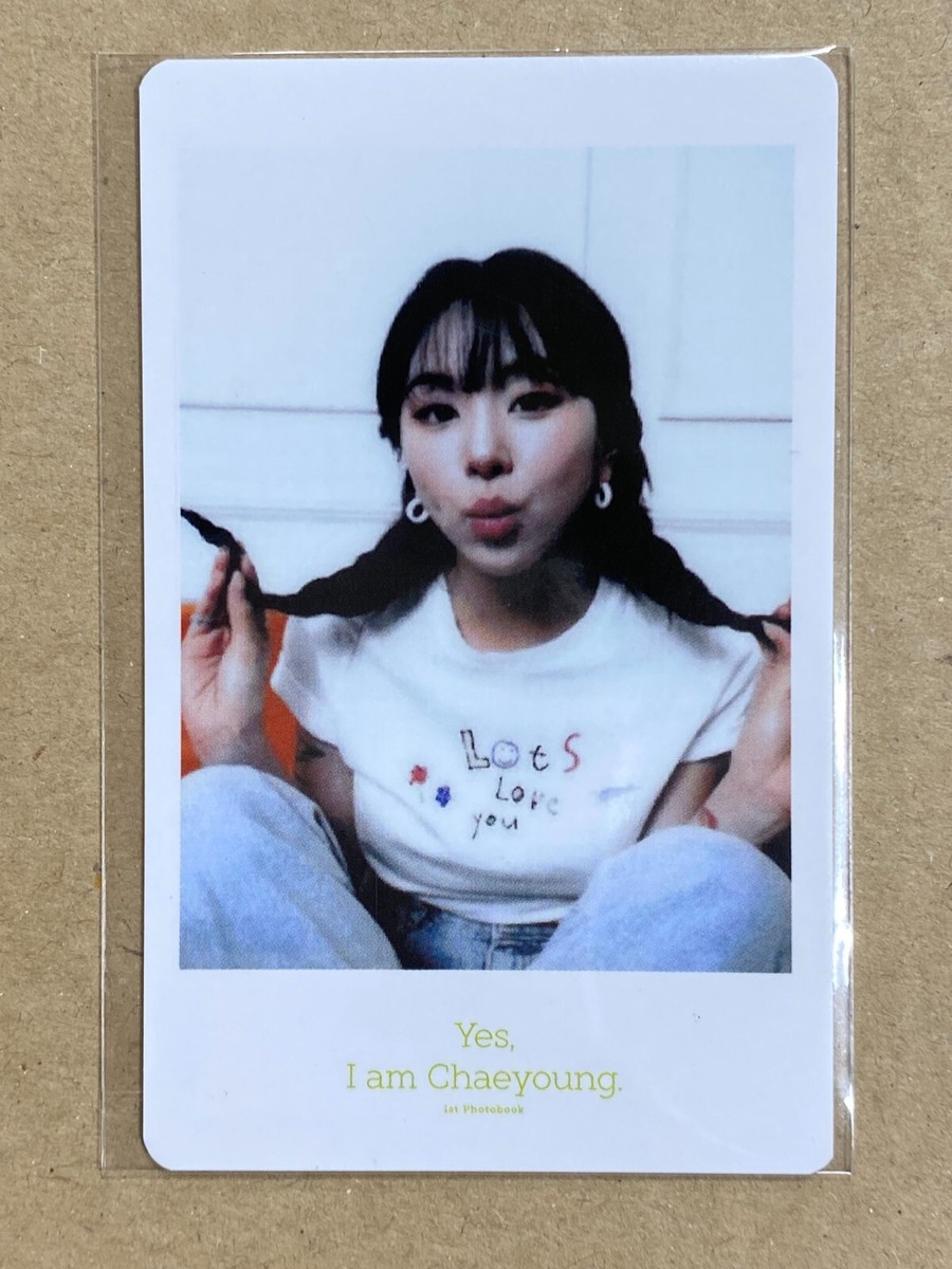 CHAEYOUNG TWICE Yea, I am CHAEYOUNG 1st Photobook POB PHOTOCARD