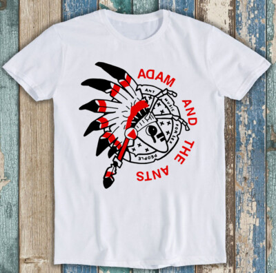 Adam Ant Music For People Punk Rock Meme Funny Gift Tee T Shirt M1275