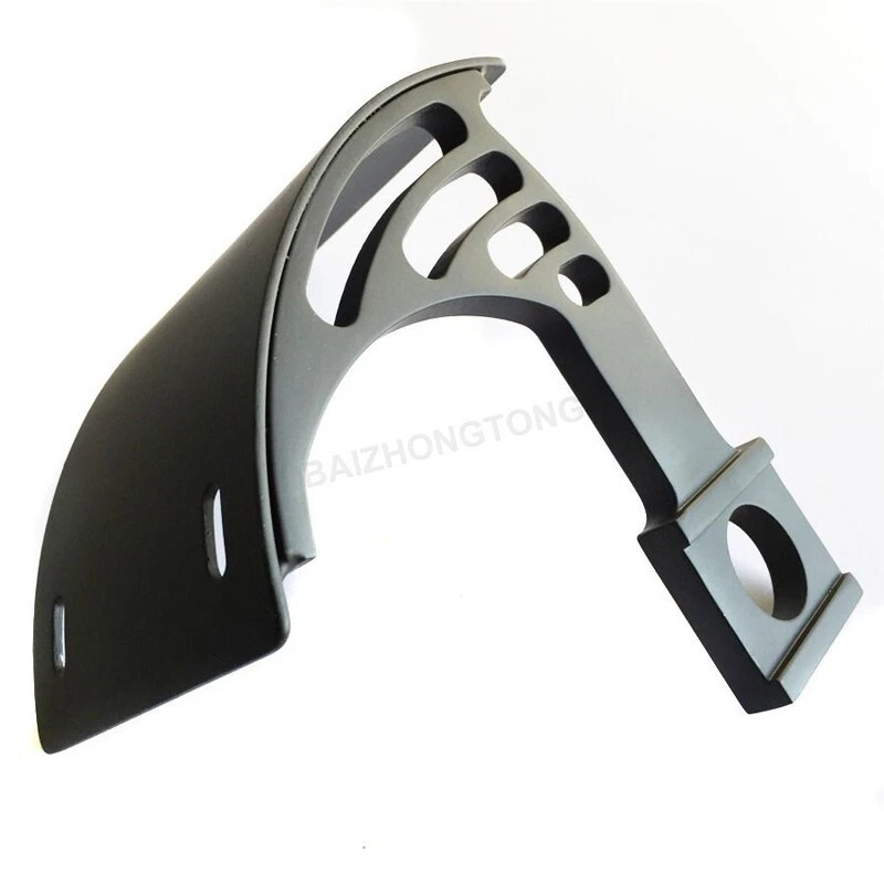 Soporte de matrícula curva de montaje lateral negro apto para Yamaha YZF R1 2004-2006 R1 Foto 3 de 4