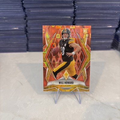 2025 Panini Phoenix - Rookies Will Howard #165 Orange Pandora /189 (RC)