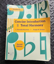 Book Concise Introduction to Tonal Harmony: S...