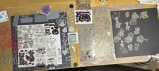 Lrg Lot Stamp And Die Sets Sandra Barnard Sizzix Pink And Main Honeybee Avery El