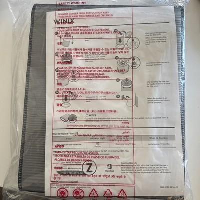 Genuine Winix OEM C610 Replacement Filter Z, All in One True Hepa, 1712-0121-00