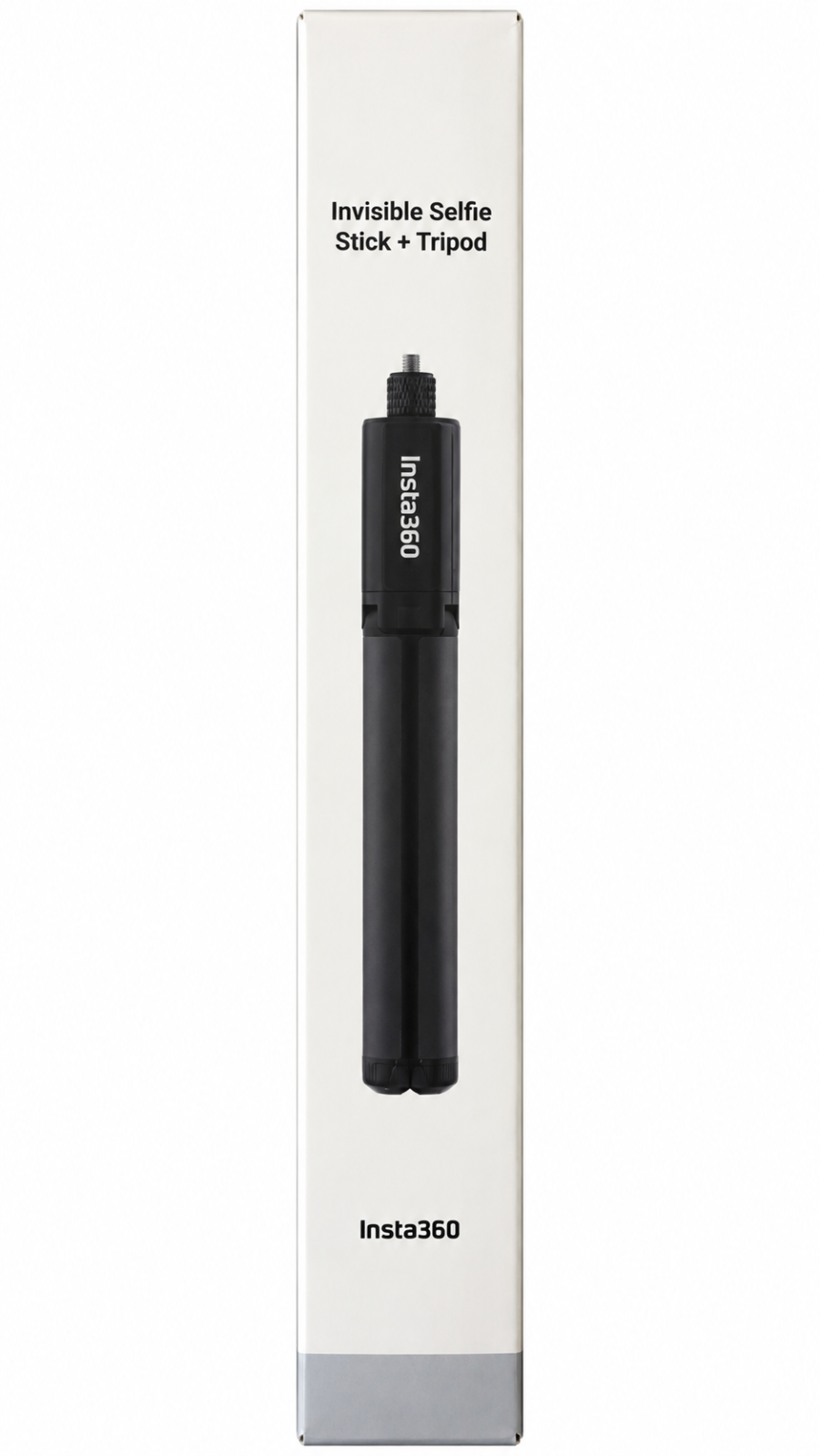 Insta360 2-in-1 Invisible Selfie Stick + Tripod, Black