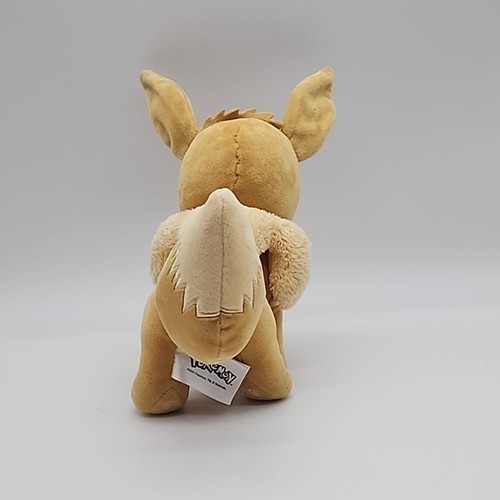 Pokemon Evee Plush Nintendo 2021 Jazwares Stuffed Animal 8" - Picture 3 of 9