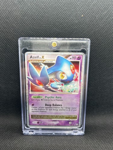 2008 Pokémon Legends Awakened Azelf LV.X #140/146 Ultra Rare Holo NM