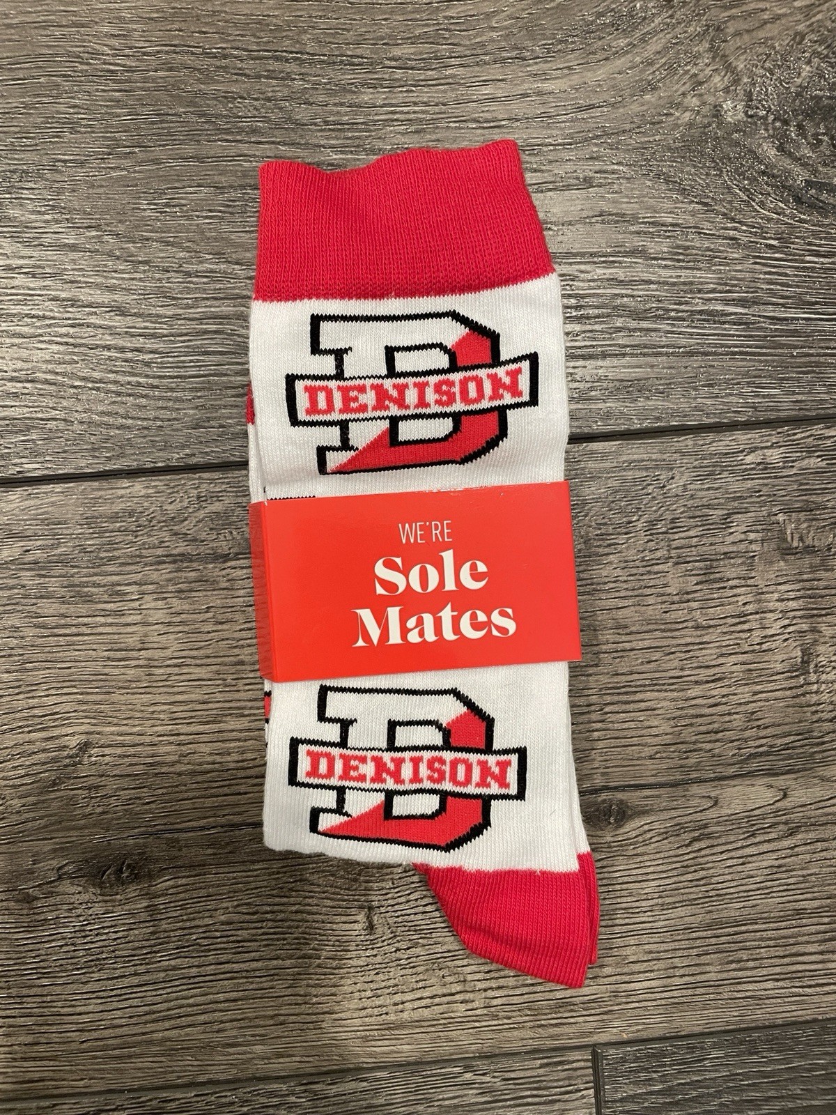 SAOLA Calze Denison University Sole Mates NUOVE