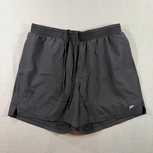 Fabletics The Fundamental Shorts II Herren Large schwarz gefüttert Gym Fitness Training