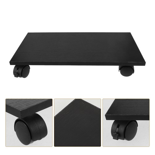 Computer Host Bracket Cpu Case Stand with Wheels Adjustable Tower - 第 10/12 張圖片