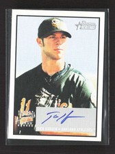 2003 Bowman Heritage Rich Harden -RH Signs of Greatness Auto Athletics TV2810
